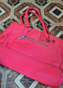 Bright Red Tote Bag