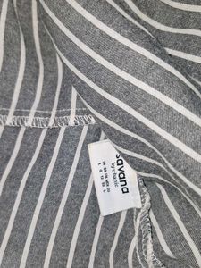 Striped Button-Up Shirt