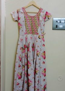 New Frock With Dupatta