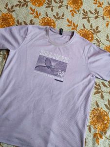 Lilac Graphic T-Shirt