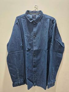 Men's Blue Denim Shirt