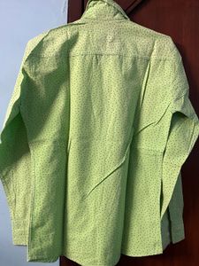 Green Dotted Shirt