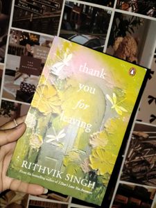 Thank You For Leaving Book