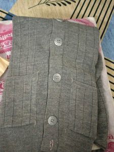 Monte Carlo Blue V-Neck Sweater