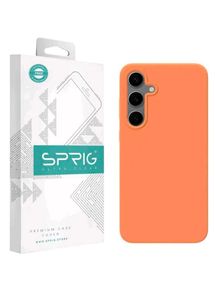 Sprig Orange S24 back cover (Silicon)