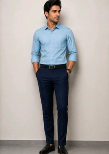 Richard Parker Men's Blue Shirt
