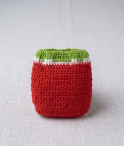 Cute Watermelon Crocheted Pouch