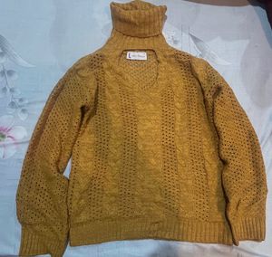 High Neck Sweater