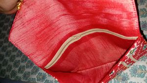 Embroidered Clutch Bag