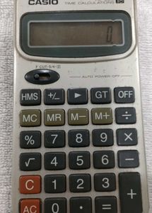 Casio Calculator with TIME calculation