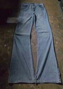 Mens 2000s denim flared jeans