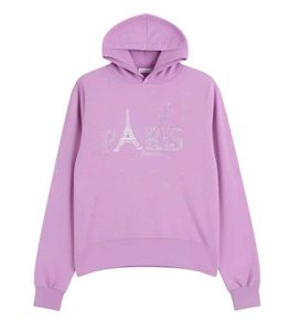 Baby pink Paris Hoodie