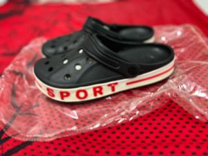Comfortable Black Clogs - Size 40