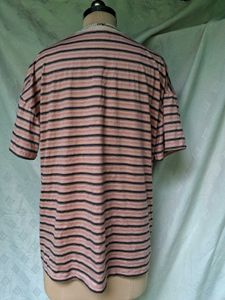 Cute Striped T-Shirt with Applique