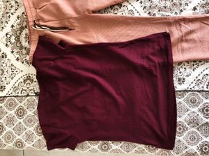 Comfy Pink Sweatpants tshirt