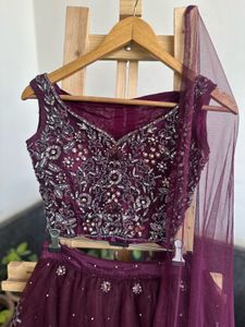 Stunning Embroidered Lehenga Choli Set