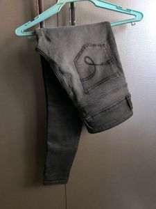 Gray Denim Jeans