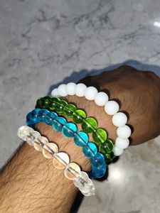 Set of 4 Beaded Bracelets