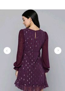 Chic Plum Mini Dress