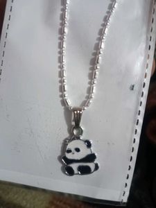 Panda Pendant Necklace (it's fully untouched)