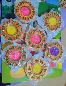 Festive Tealight Candle Holders (Set of 18)