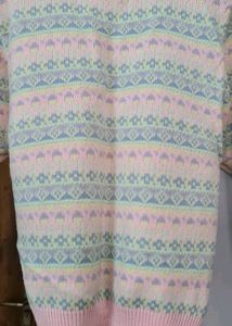 Baby Pink French Sweater