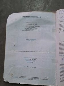 S.L. Arora Physics Class XII Vol. 1