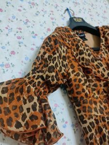 Cheetah Print Dress