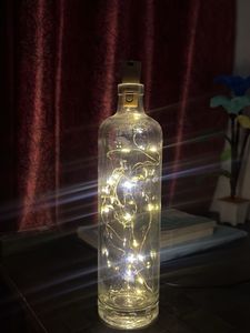 Wine Bottle Fairy Lights Decor