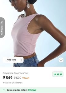 Polyamide Crop Top