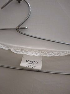 White Lace Trim Long Sleeve Top