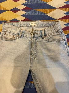 Light Wash Wide Leg Jeans