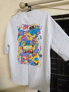 Grey Graphic T-Shirt