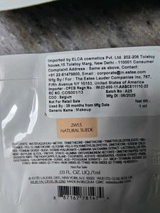 Estee Lauder Double Wear Foundation Samples