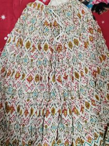 Bohemian Printed Maxi Skirt