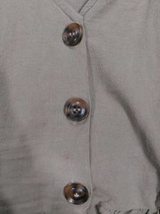 Casual Button-Down Dress