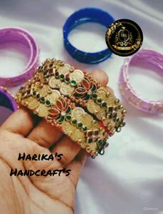 silk thread Bangles set