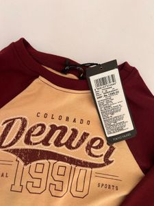 Denver 1990 Graphic Long Sleeve Top