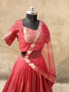 red Lehenga Choli Set