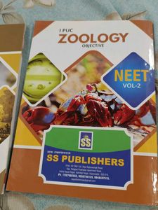 NEET Objective Zoology Books Vol 1 &amp; 2