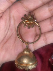 Modern Indo-western jhumka design