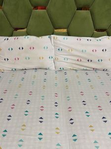 Boho Diamond Print Bedsheet Set