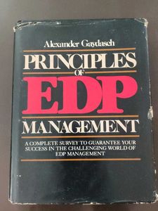Principles Of EDP Management(Vintage Book)