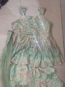 Designer Tie-Dye Kurta Set