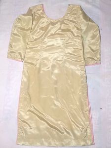 Pathani suit cream and pink colour best soft silky