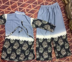 Stylish Printed Kurta Set with Palazzo Pants