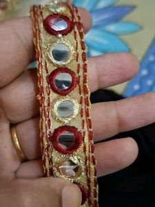 Embellished Dupatta Border Trim approx 5 meter in