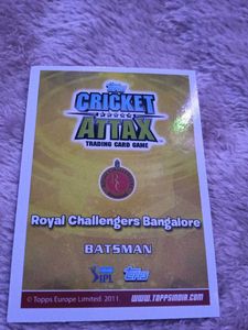 Virat Kohli Captain Fantasy League Card