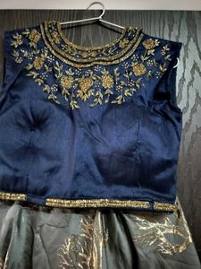 crop top skirt with dupatta