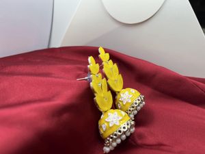 Yellow Earring
